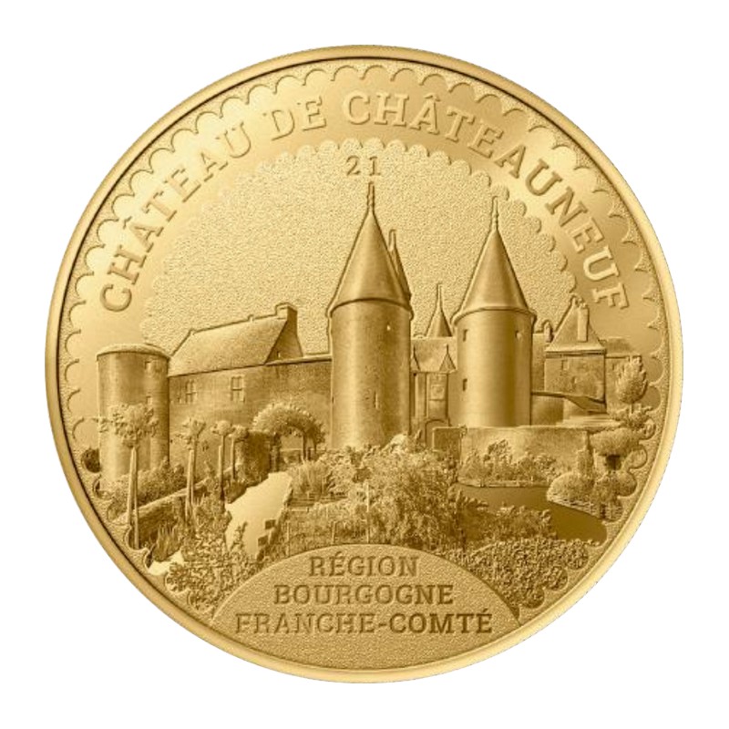 Château de Châteauneuf - 21 - Région de Bourgogne Franche-Comté - Jardin