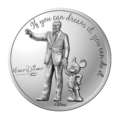 Monnaie de Paris - Walt Disney - If you can dream it, you can do it