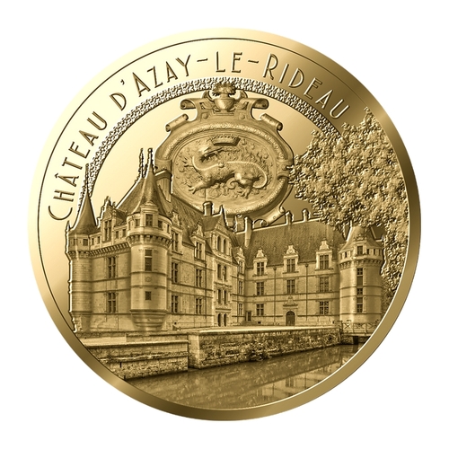 Château d'Azay-le-Rideau - La Salamandre de François 1er