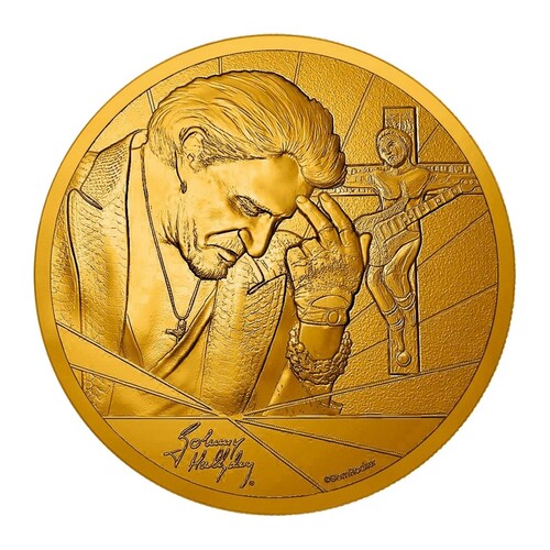 Johnny Hallyday - Croix du rockeur