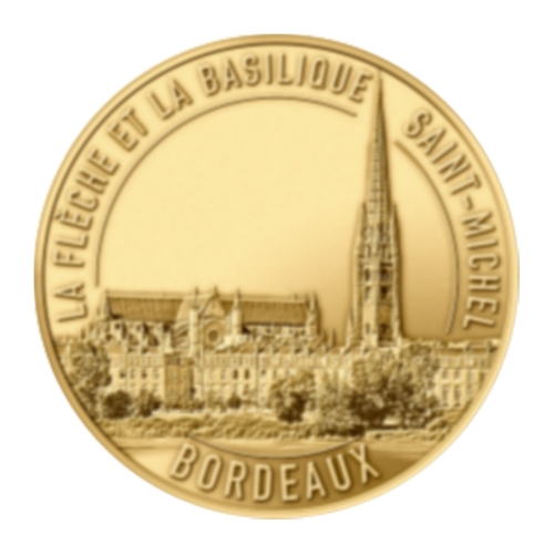 Bordeaux – La flèche et la basilique Saint-Michel