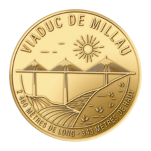 Viaduc de Millau - 2460m mètres de long - 343m mètres de haut