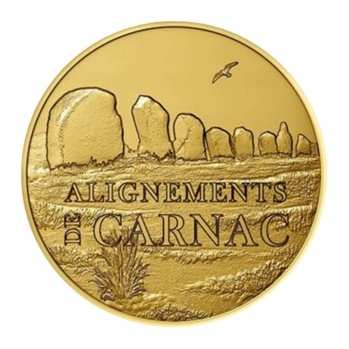Alignements de Carnac et l'oiseau