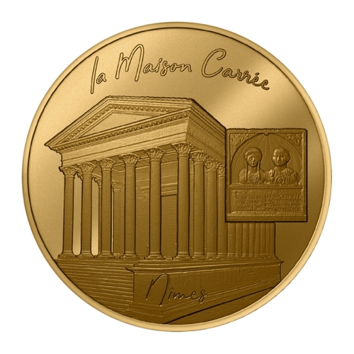 Nîmes - La Maison Carrée - Stèle funéraire