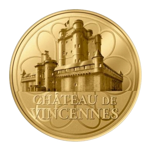 Château de Vincennes - Rosace de la Sainte Chapelle