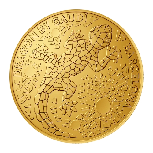 Barcelona - Dragon by Gaudi - Le Toit Dragon