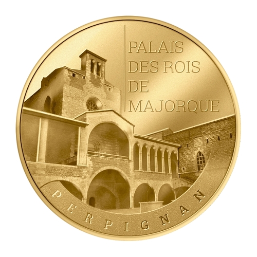 Perpignan - Palais des Rois de Majorque - Galerie et Chapelle Sainte-Croix