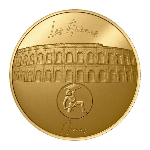 Nîmes - Les Arènes - Le Gladiateur