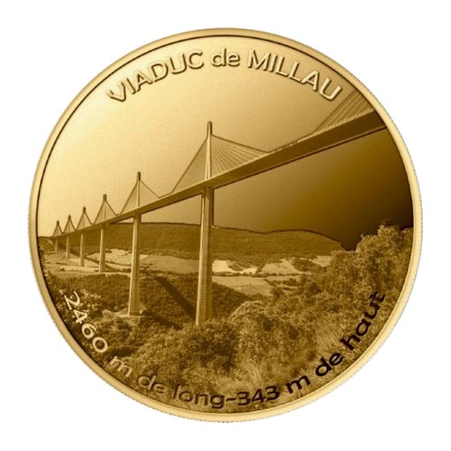 Viaduc de Millau - 2460m de Long - 343m de Haut