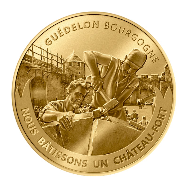 Guédelon - Bourgogne - Les maçons