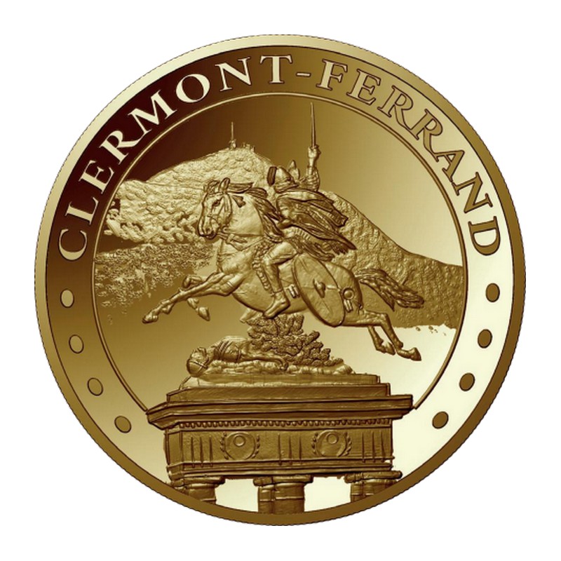 Clermont-Ferrand - Statue Equestre de Vercingétorix