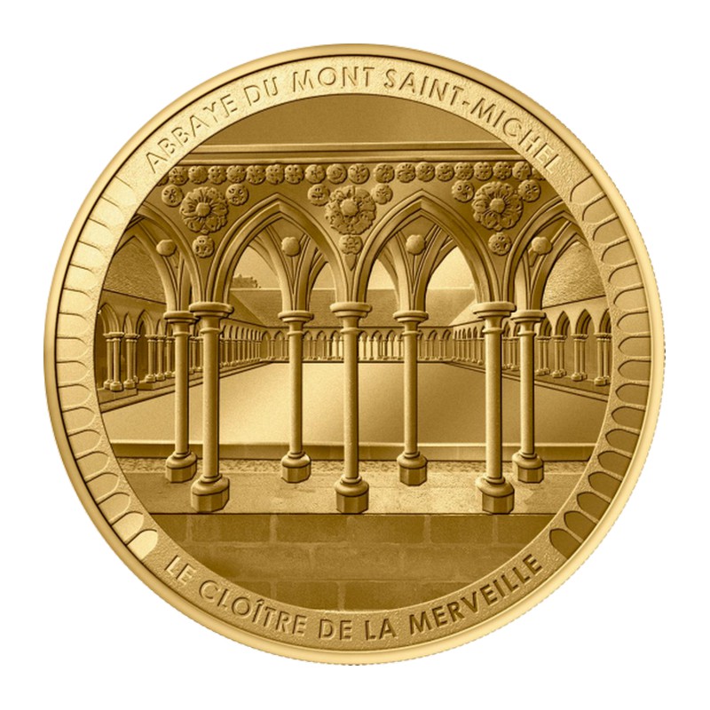 Abbaye du Mont Saint-Michel - Le Cloître de la Merveille