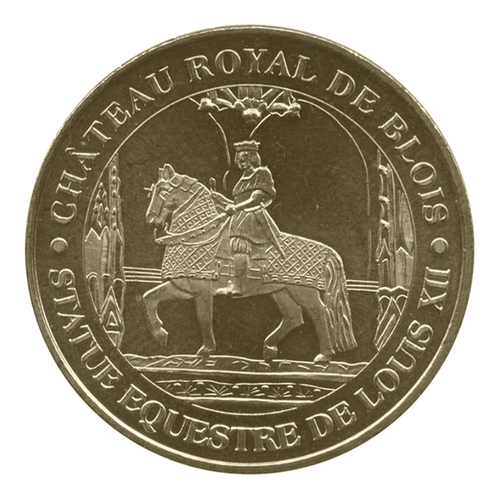 Château royal de Blois - Statue équestre de Louis XII