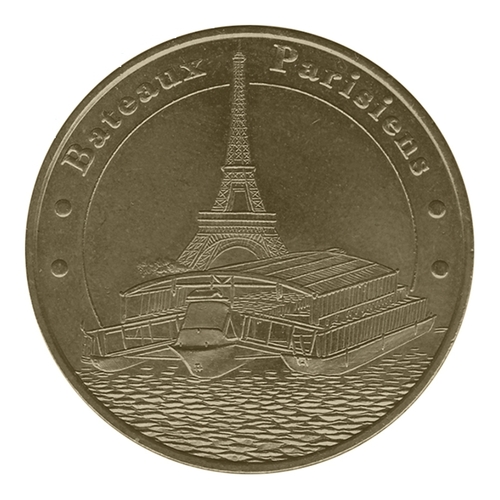 Bateaux Parisiens - Le bateau et la tour Eiffel