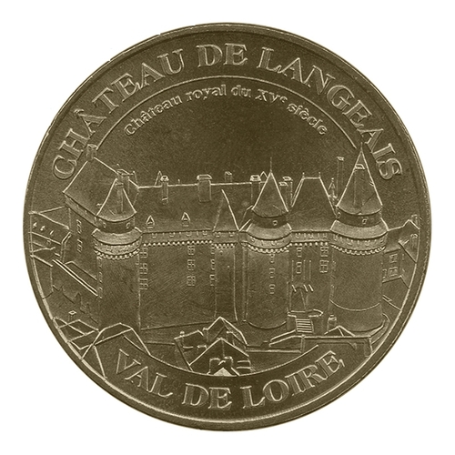 Château de Langeais - Val-de-Loire - Vue aérienne