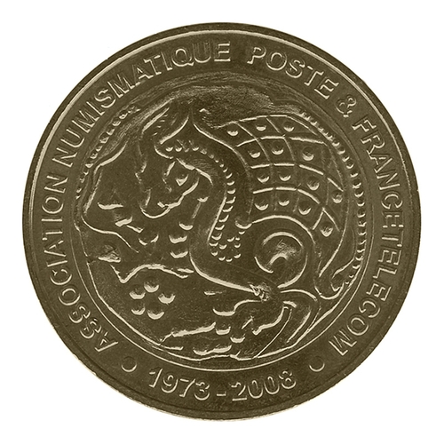 Asso. numismatique Poste & France Telecom - 1973-2008 - Le cheval des Parisii