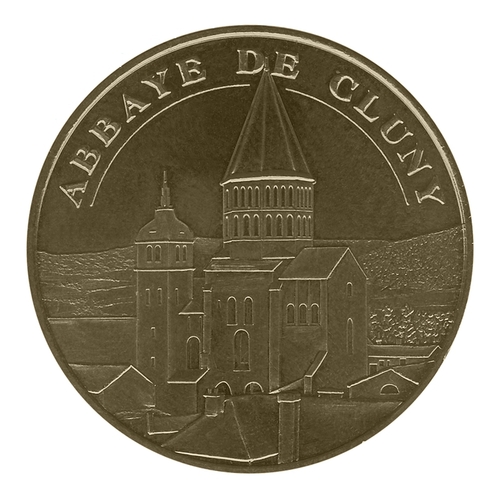 Abbaye de Cluny - Face semi-cerclée