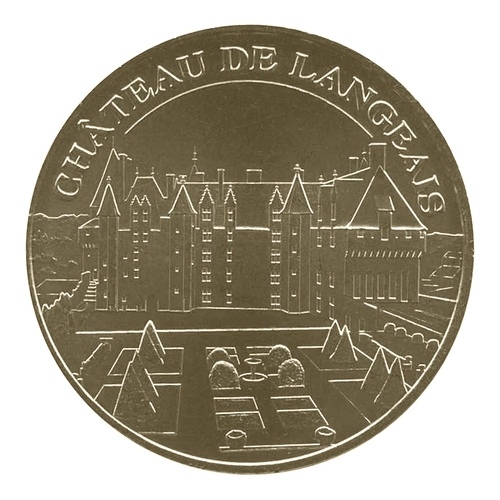 Château de Langeais - La façade et le parc