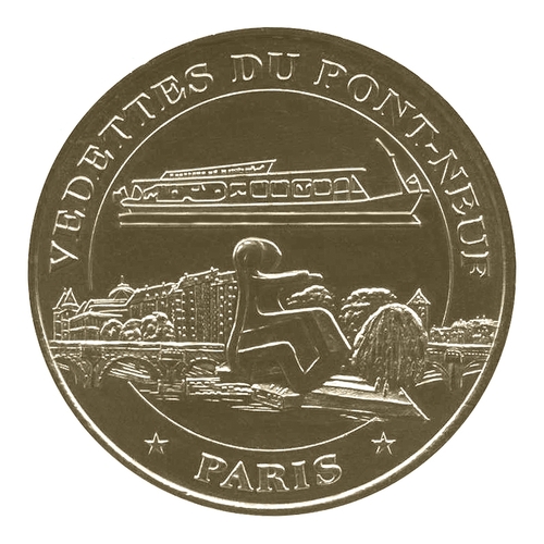 Paris - Vedettes du Pont-Neuf - La proue