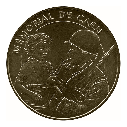 Mémorial de Caen - Le soldat américain & l'enfant