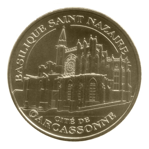 Cité de Carcassonne - Basilique Saint-Nazaire - Vue du parvis