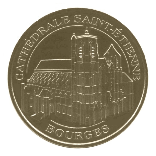 Cathédrale Saint-Etienne de Bourges - Vue aérienne
