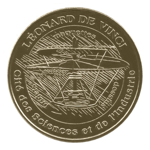 Cité des Sciences - Léonard de Vinci - La vis aérienne