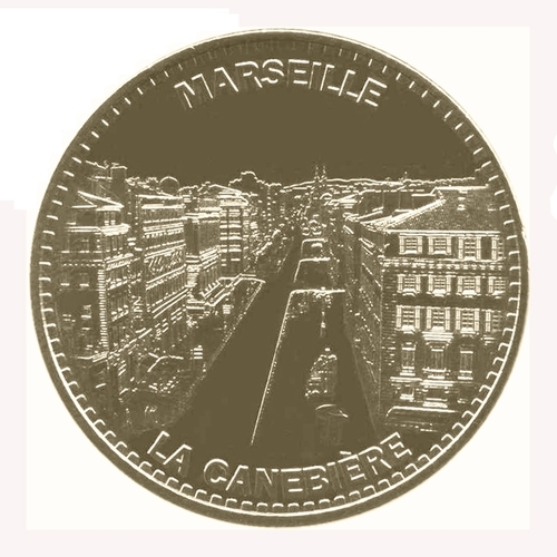 Marseille - La Canebière vue du port
