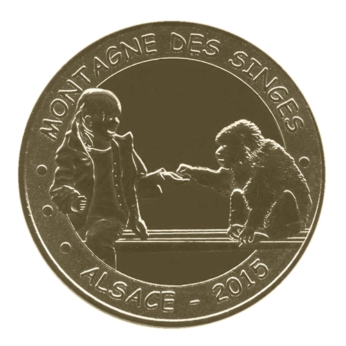 Montagne des Singes - La fillette et le singe - 2015