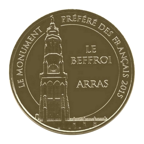 Arras - Le Beffroi - Monument préféré des français 2015