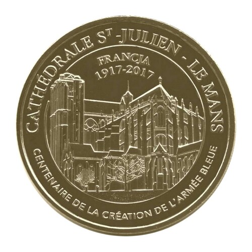 Le Mans - Cathédrale Saint Julien - Francja 1917-2017