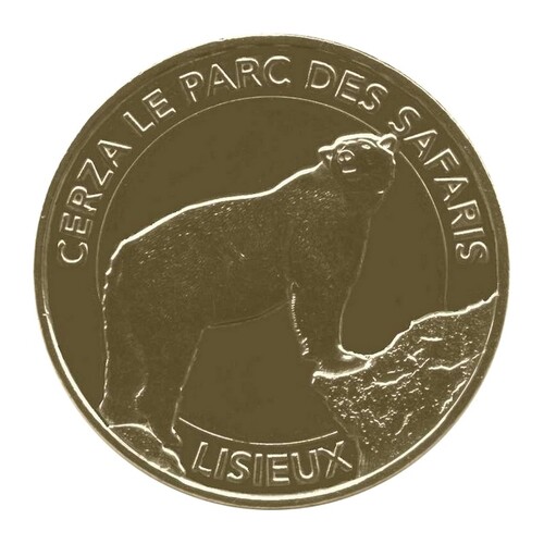 Lisieux - Cerza le parc des safaris - L'ours blanc