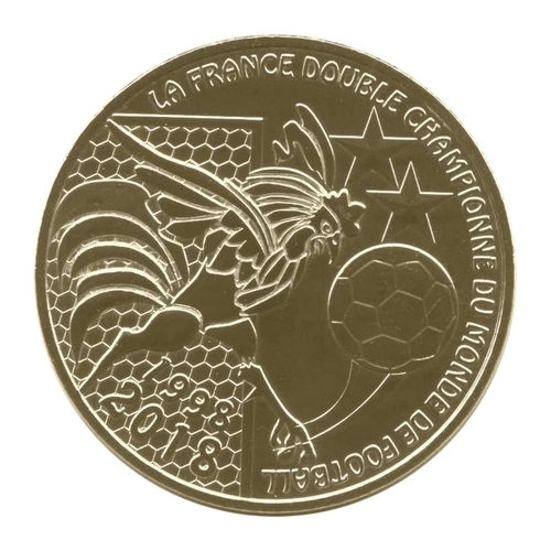 La France double championne du monde de football - 1998-2018